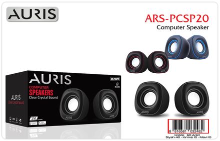 Auris PCSP20 PC Speaker Hoparlör